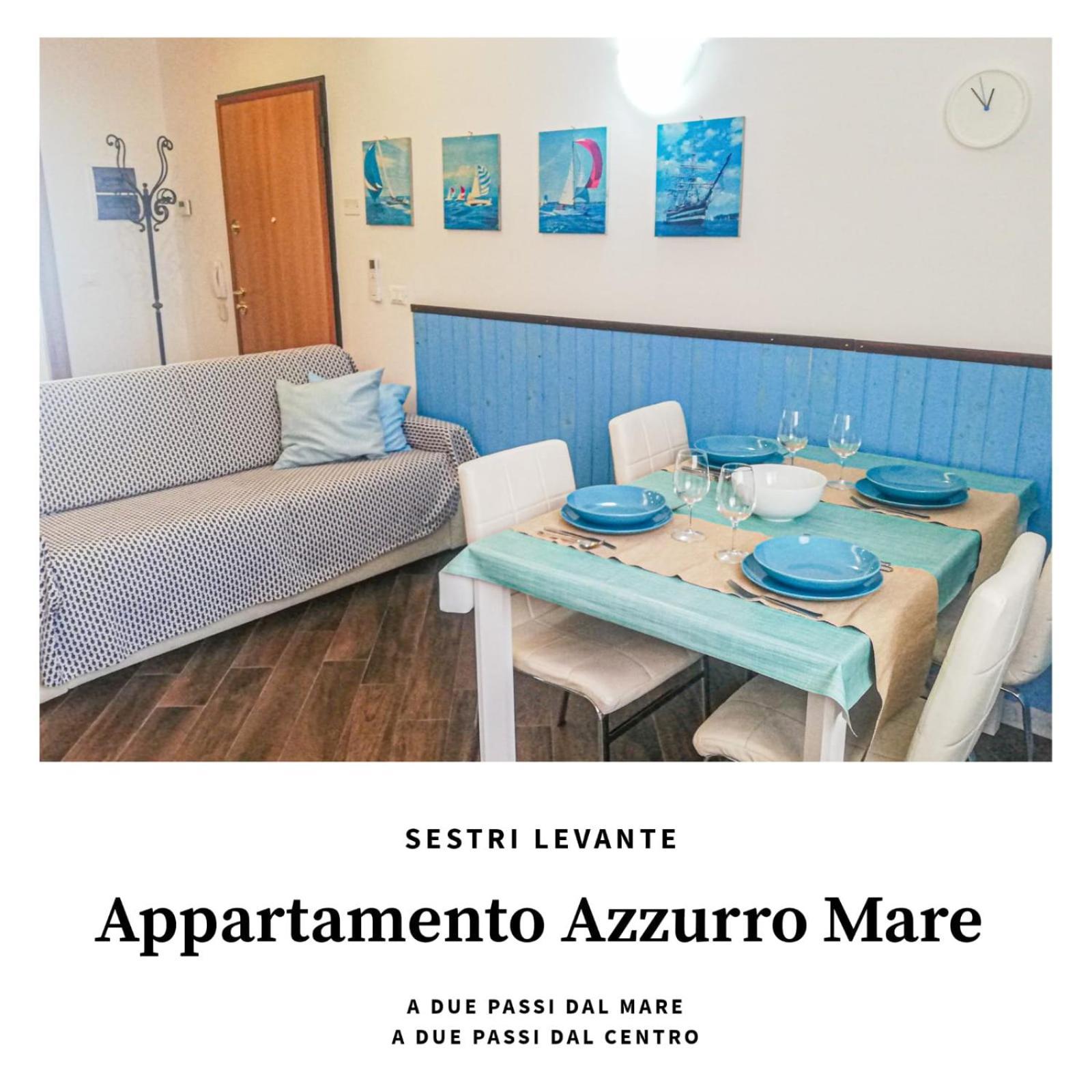 Appartamento Azzurro Mare Sestri Levante Exterior foto